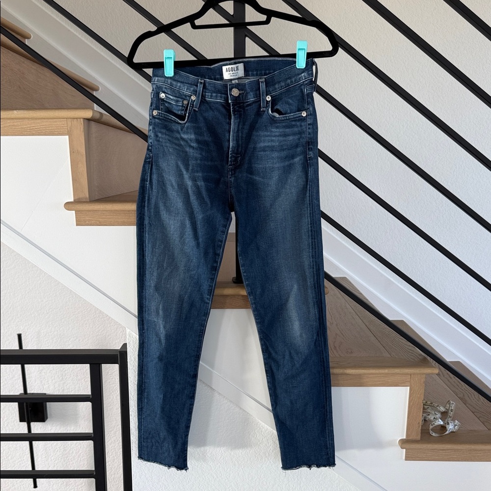 Agolde Dark Blue Women's Jeans